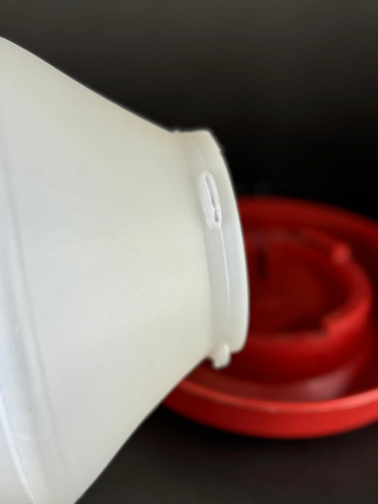 Hopeland 6ltr Poultry Drinker – Red Base Water Dispenser